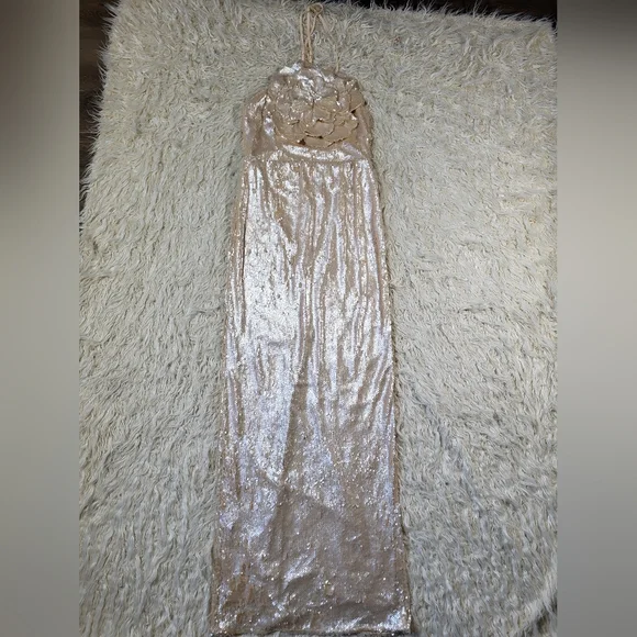 Lovers and friends X Rachel Lilium Gown Maxi Dress Size Small